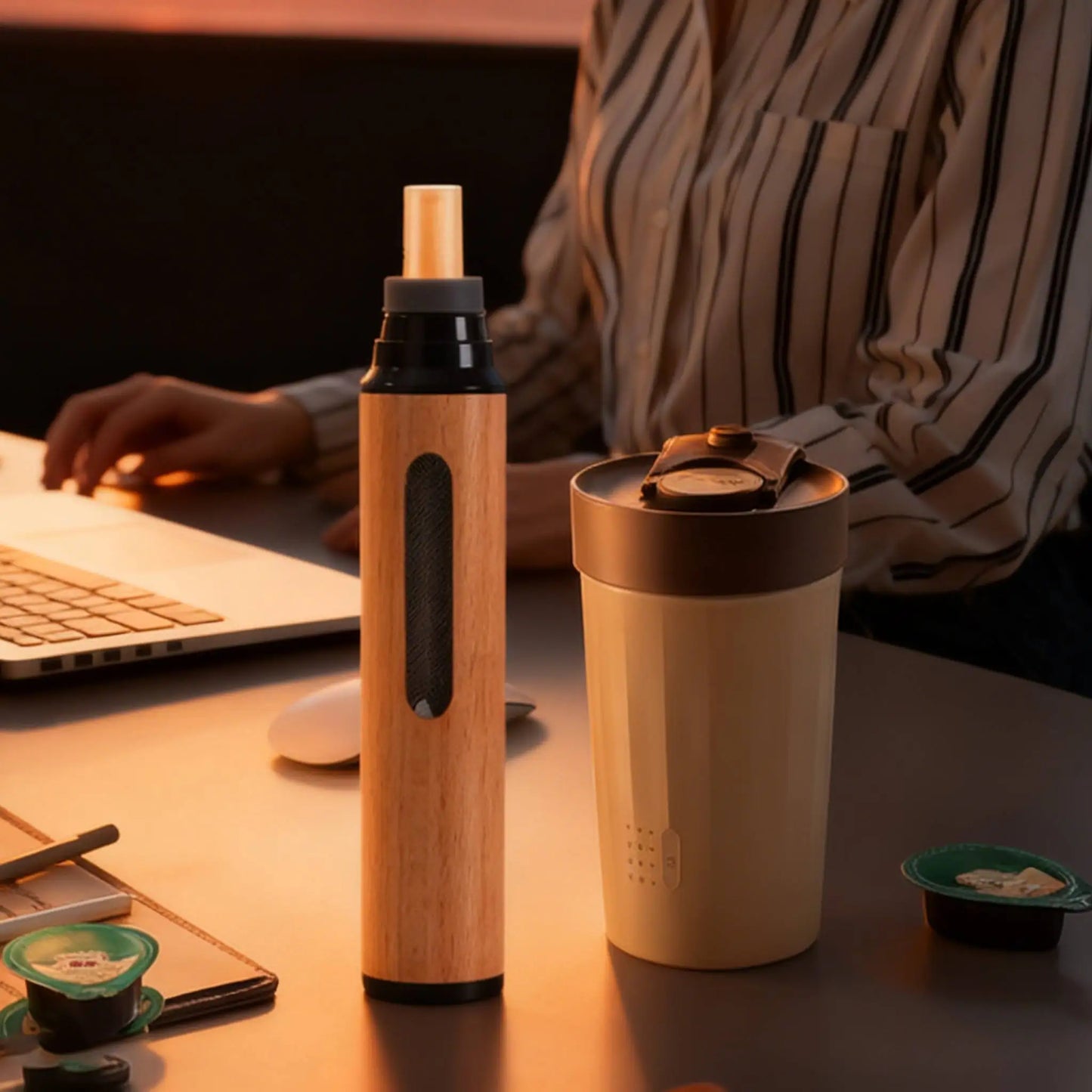 حامل الرماد الجيبي المبتكر